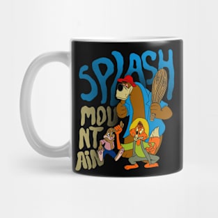 Print splash mountain Mug